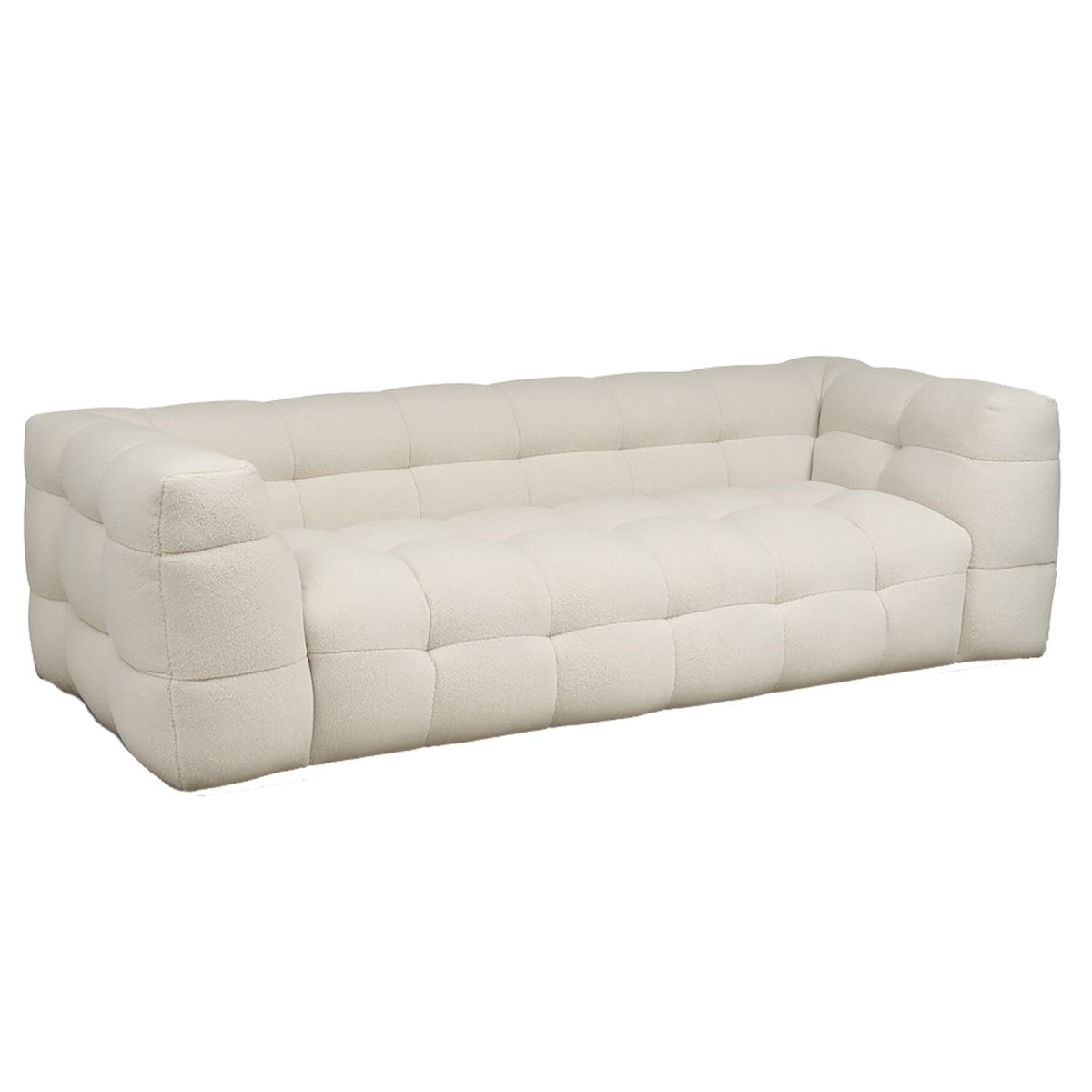 Kendall Soffa 3 - sits Creme Teddy | Mogihome | | 104275 | Maessing Interiör