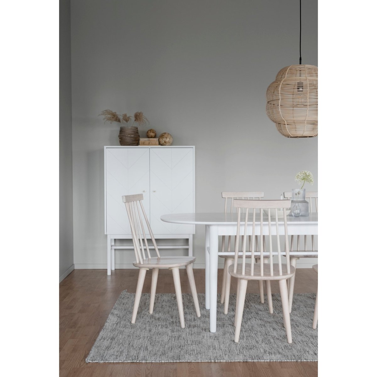 Lotta Pinnstol Vitpigmenterad | Rowico Home | 7340126583548 | 110777 | Maessing Interiör