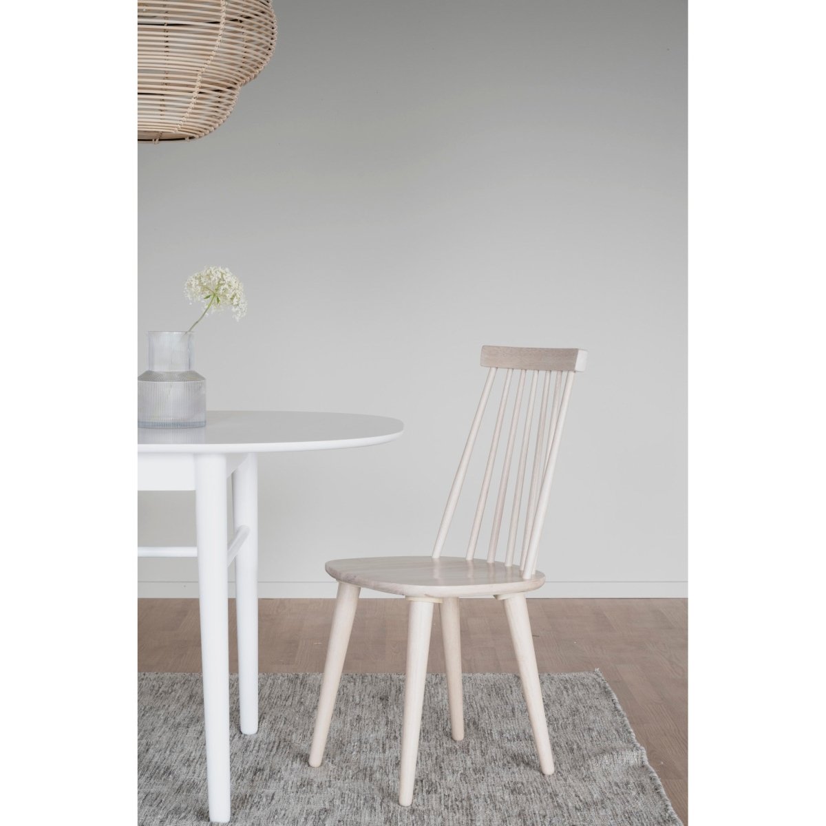 Lotta Pinnstol Vitpigmenterad | Rowico Home | 7340126583548 | 110777 | Maessing Interiör