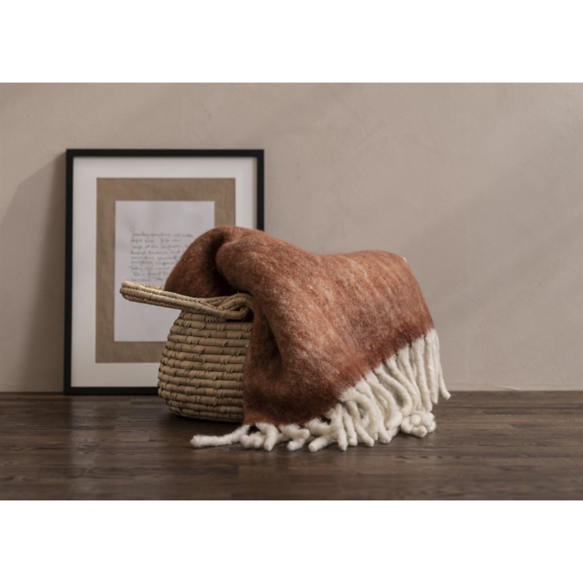 Morgan Pläd Rost | Mogihome | 7340007868061 | 103466 | Maessing Interiör