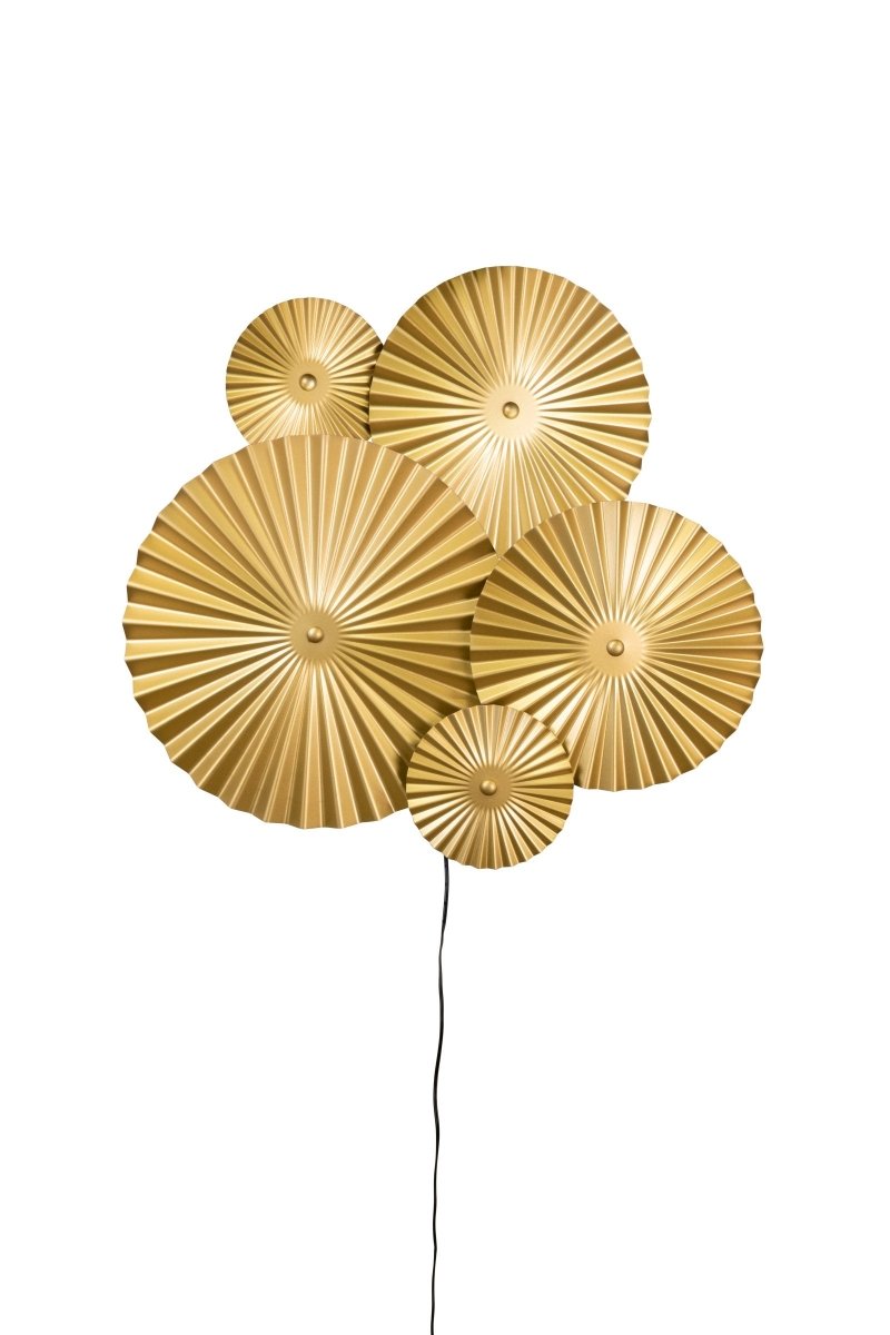 Omega Vägglampa Guld | Globen Lighting | 7319432310650 | 231065 | Maessing Interiör