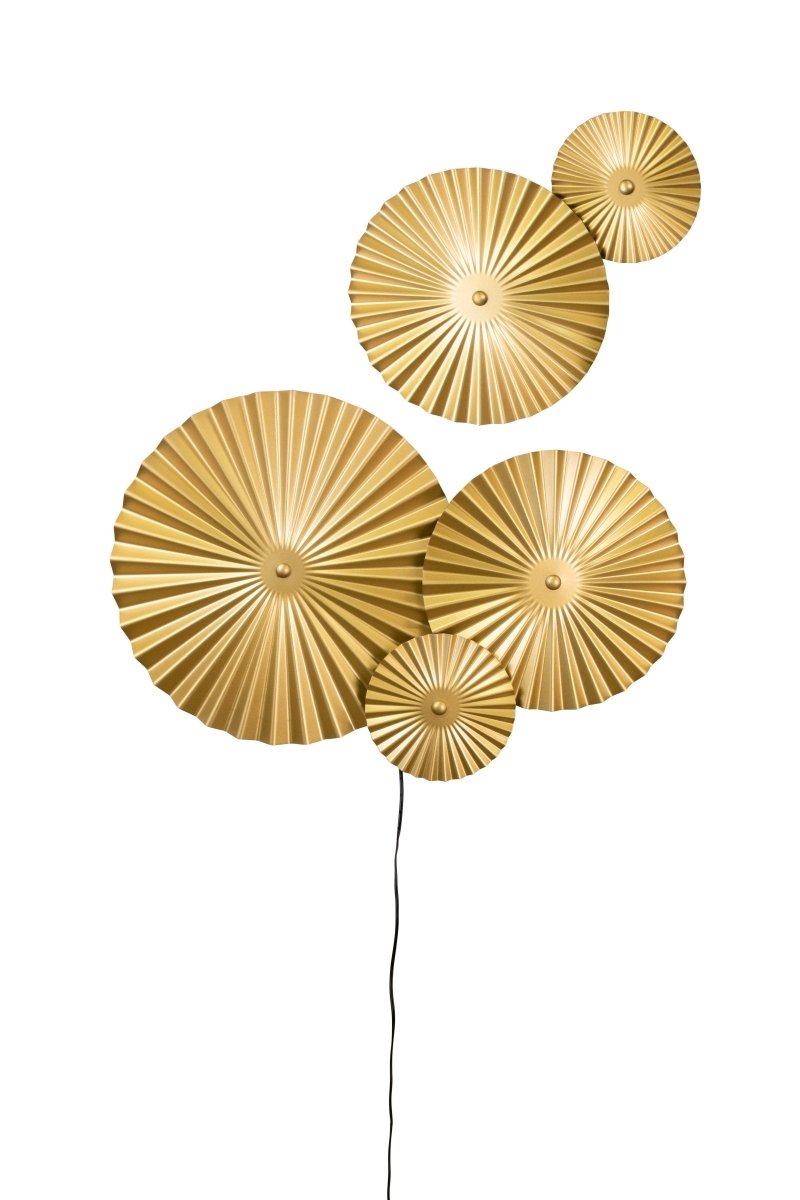 Omega Vägglampa Guld | Globen Lighting | 7319432310650 | 231065 | Maessing Interiör