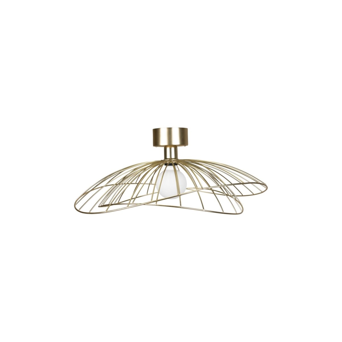 Ray Plafond/Vägglampa Mässing | Globen Lighting | 7319432680654 | 268065 | Maessing Interiör