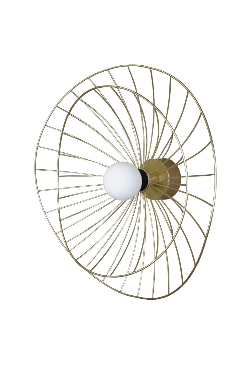 Ray Plafond/Vägglampa Mässing | Globen Lighting | 7319432680654 | 268065 | Maessing Interiör