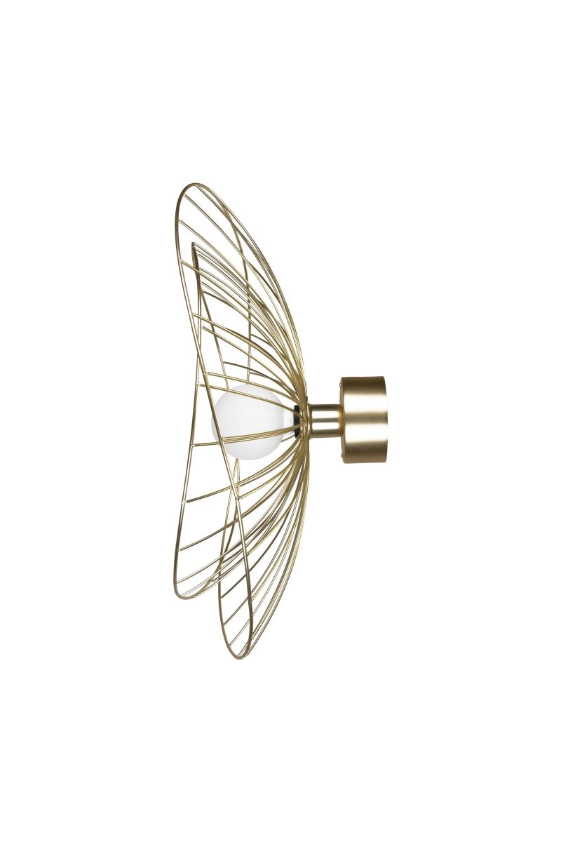Ray Plafond/Vägglampa Mässing | Globen Lighting | 7319432680654 | 268065 | Maessing Interiör
