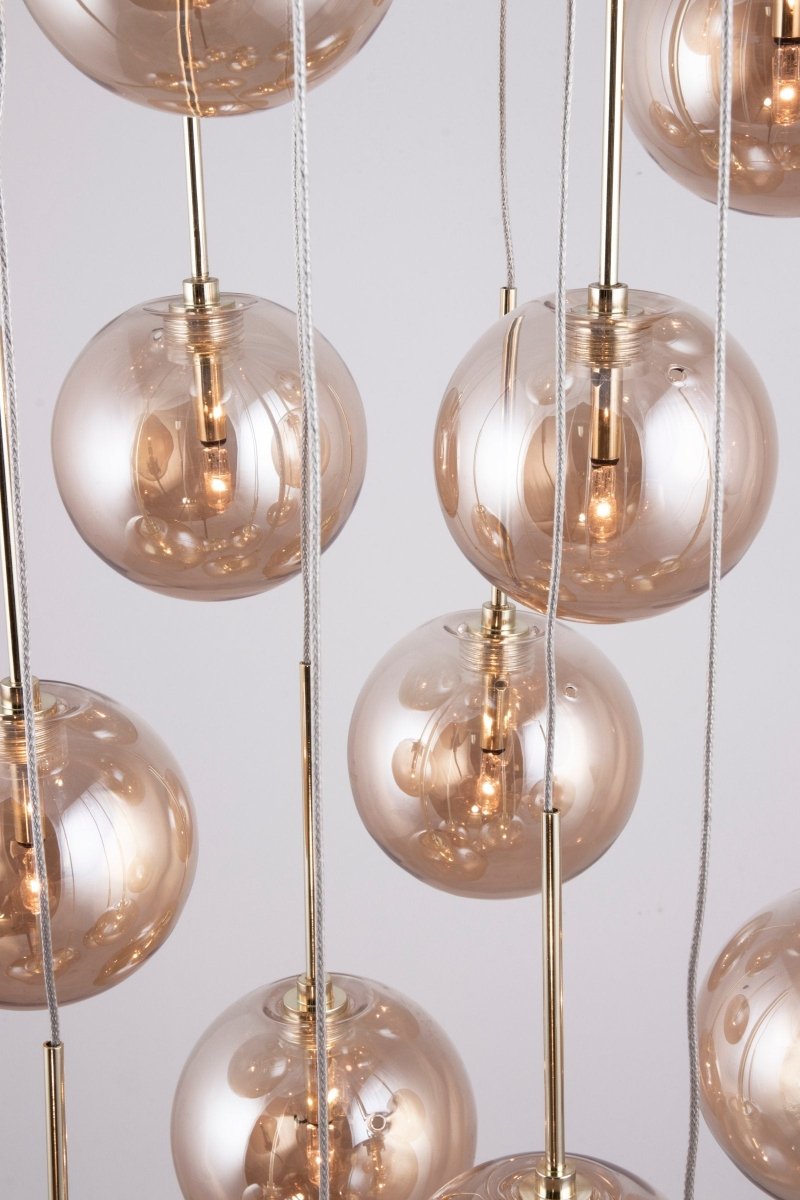 Skyfall Pendellampa Amber | Globen Lighting | 7319436551547 | 655154 | Maessing Interiör