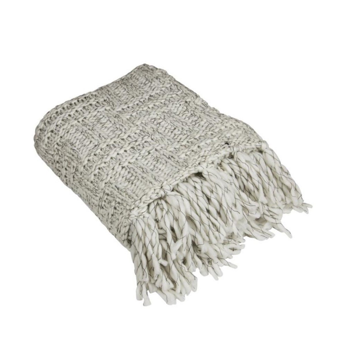 Smilla Pläd Offwhite | Fondaco | 7340073884507 | 930037 - 111 - 08 | Maessing Interiör