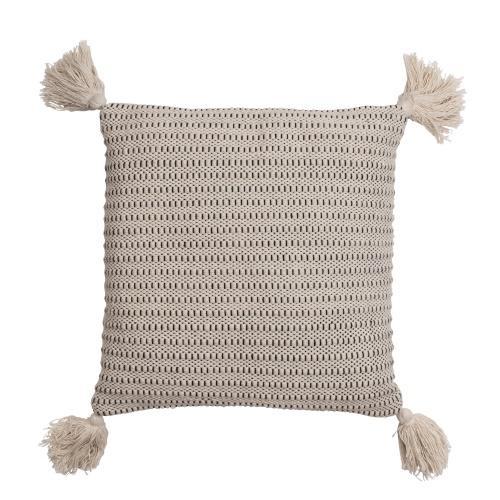 Tara Kuddfodral Ecru/Svart 45x45 | Mogihome | 7340007868443 | 103444 | Maessing Interiör