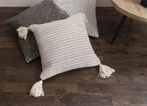 Tara Kuddfodral Ecru/Svart 45x45 | Mogihome | 7340007868443 | 103444 | Maessing Interiör