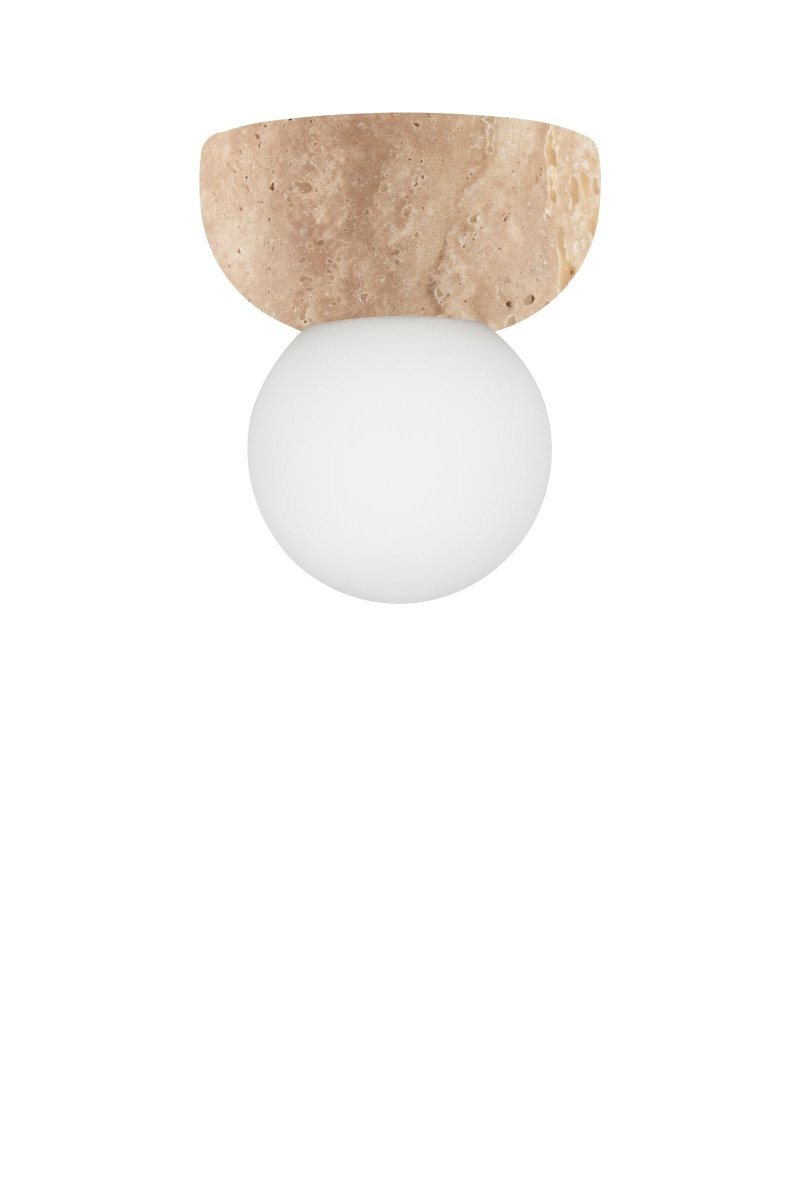 Torrano Plafond/Vägglampa 13 Travertin | Globen Lighting | 7319435905020 | 590502 | Maessing Interiör