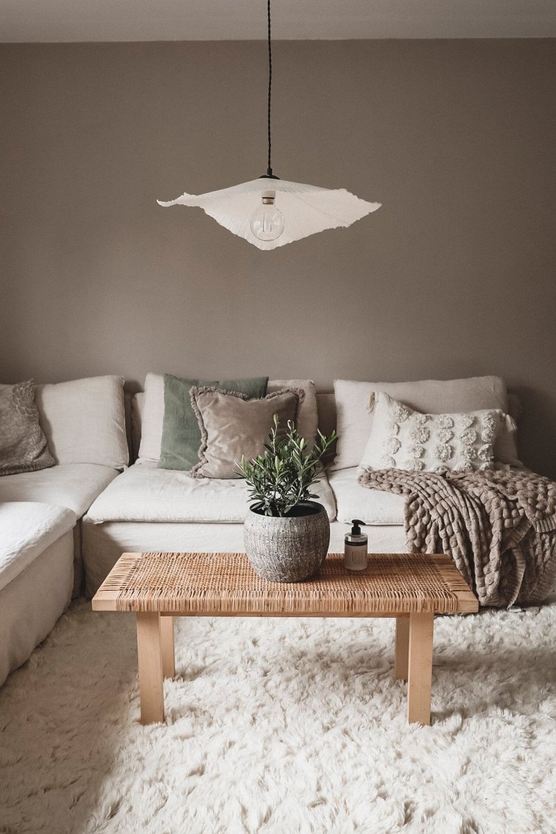 Tropez Taklampa 60 Natur | Globen Lighting | 7319431510204 | 151020 | Maessing Interiör