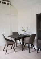 Filippa Klaffbord Mörkbrun Ek 80+45 | Rowico Home | 7340126558966 | 113839 | Maessing Interiör