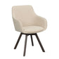 Alison Karmstol Ljusbeige/Brun Ek