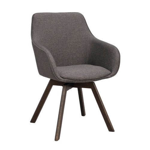 Alison Karmstol Grå/Brun Ek | Rowico Home | 7340126585849 | 118082 | Maessing Interiör