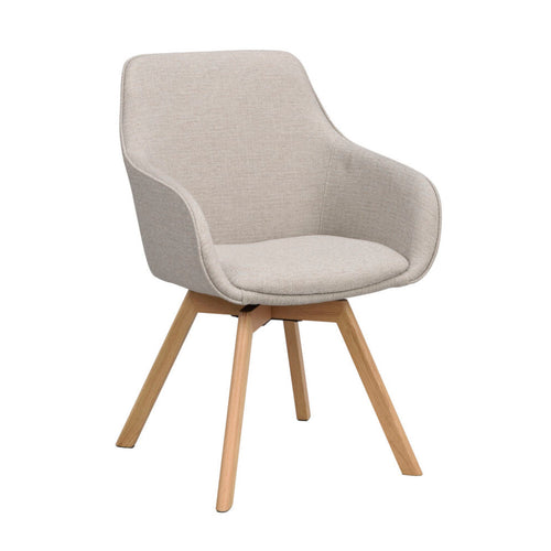 Alison Karmstol Beige/Ek | Rowico Home | 7340126585863 | 118084 | Maessing Interiör
