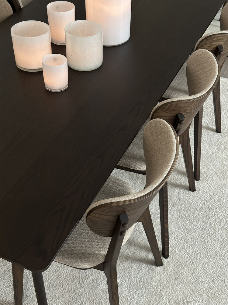 Yumi Matbord Brun Ek 190 | Rowico Home | 7340126565339 | 119210 | Maessing Interiör