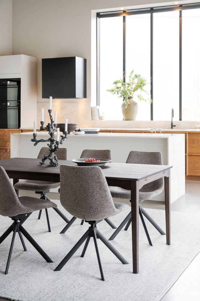 Dunmore Stol Mörkbeige/Svart | Rowico Home | 7340126594926 | 123194 | Maessing Interiör