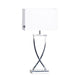 Omega Bordslampa 52 Krom/Vit