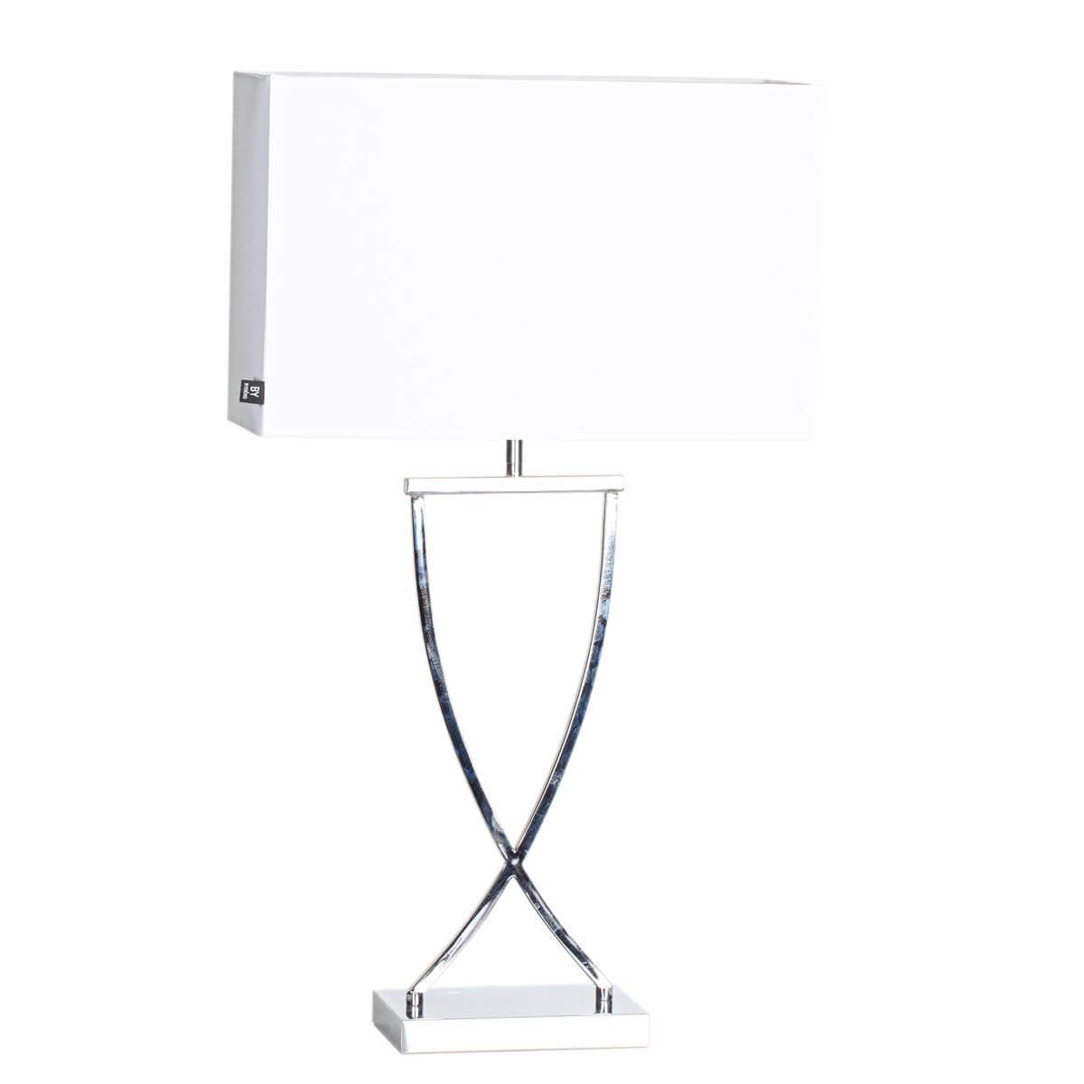 Omega Bordslampa 69 Krom/Vit