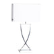 Omega Bordslampa 69 Krom/Vit