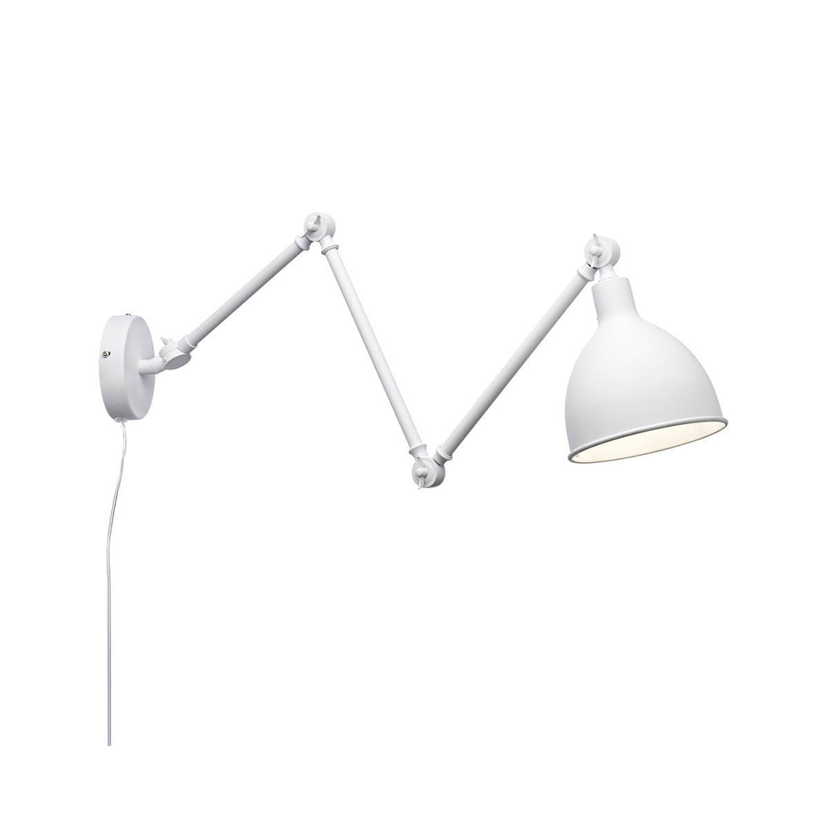 Bazar Vägglampa Vit
