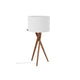 Vega Bordslampa Vit/Ek