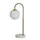 Bellagio Bordslampa 60 Mässing/Vit