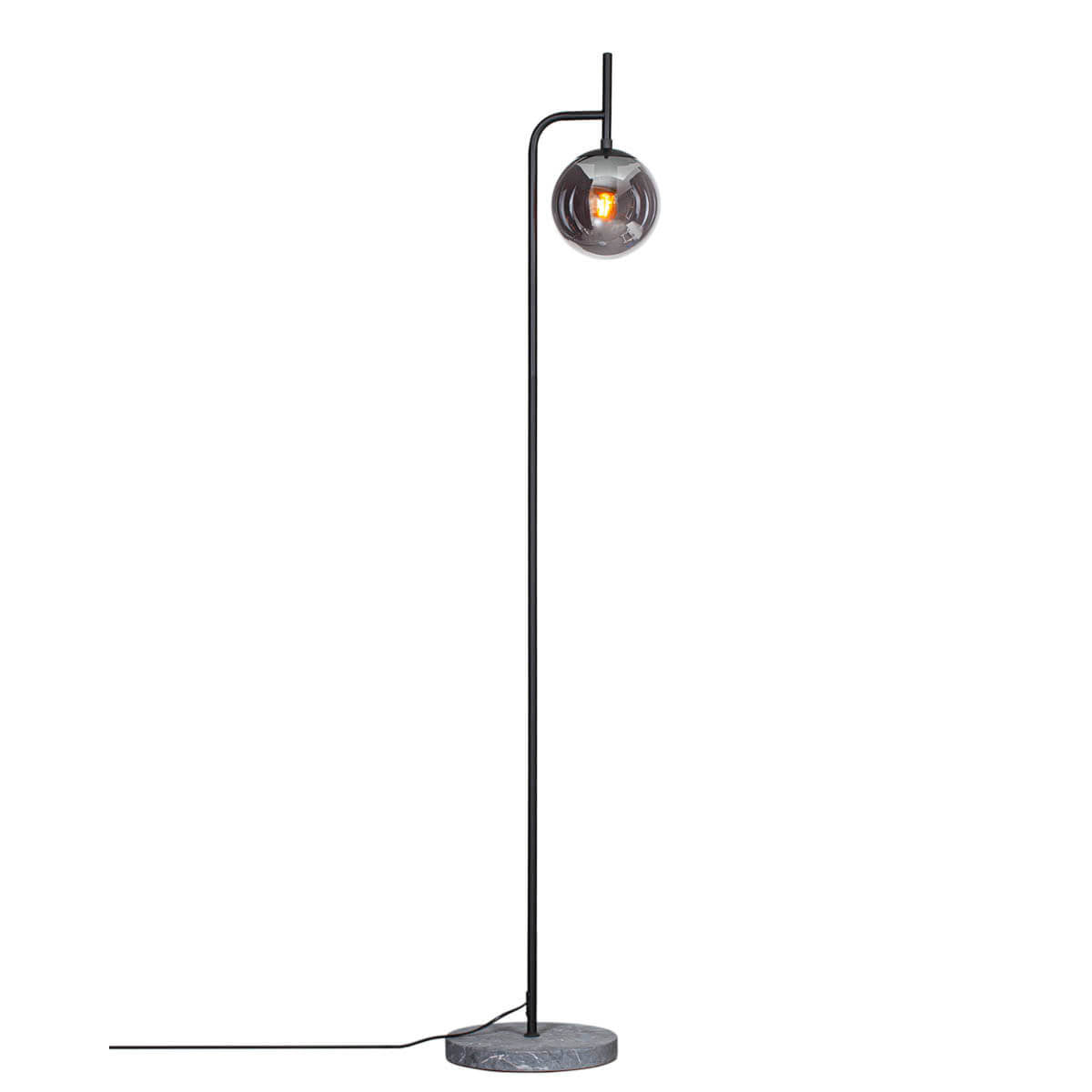 Boyle Golvlampa Rökgrå