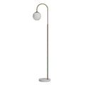 Bellagio Golvlampa 163 Mässing/Vit