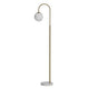 Bellagio Golvlampa 163 Mässing/Vit