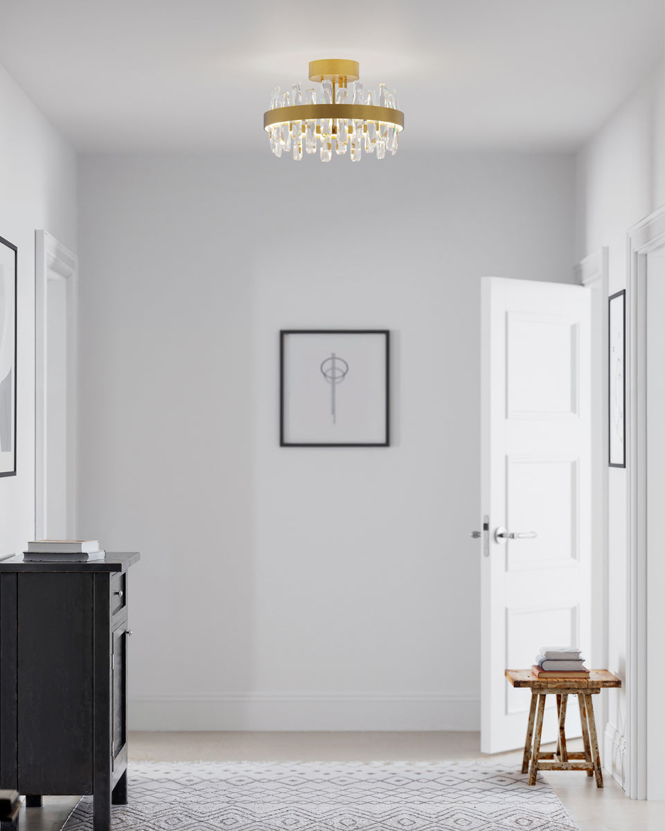 Triumph Plafond Ø50 Mässing/Klar