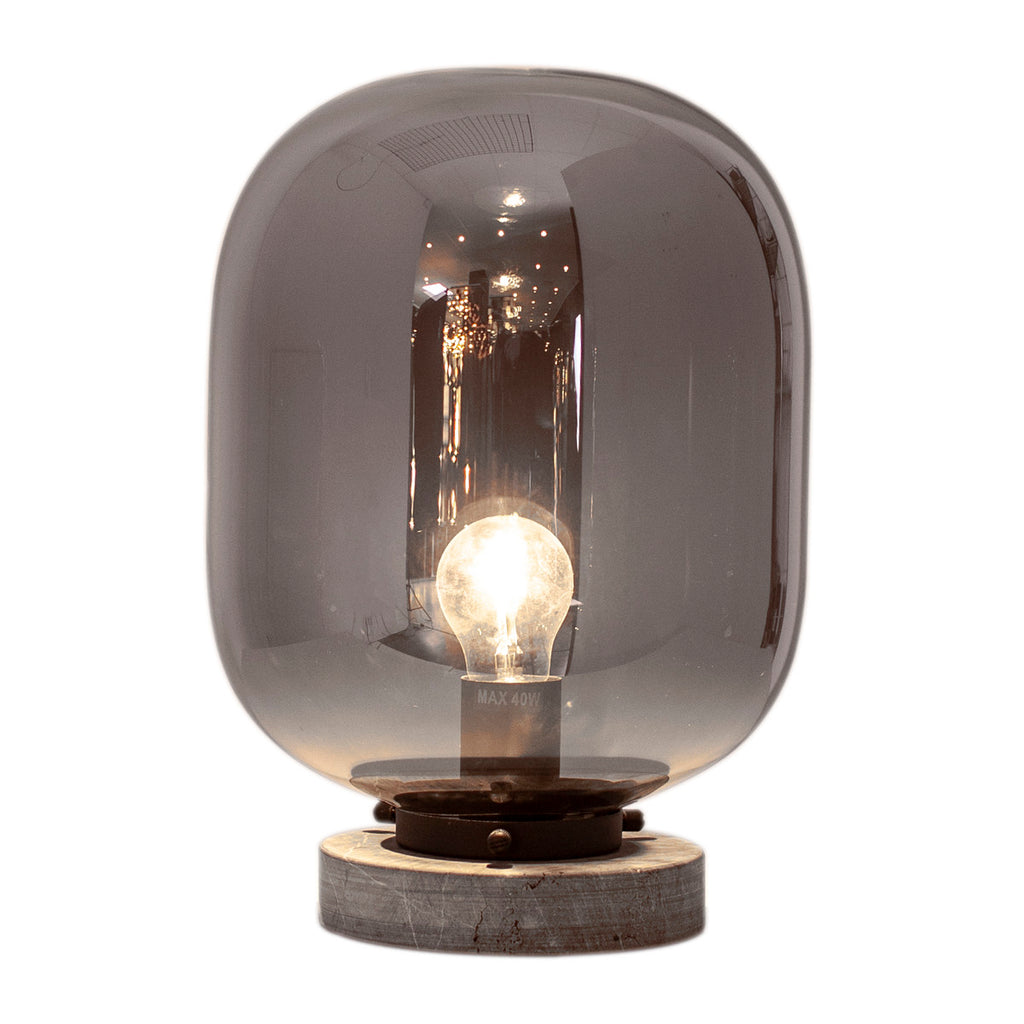Leola Bordslampa Svart/Rökgrå