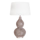 Lofty Bordslampa 55 Satin/Vit Skärm