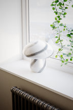 Mira Mushroom Bordslampa 30 Vit/Svart