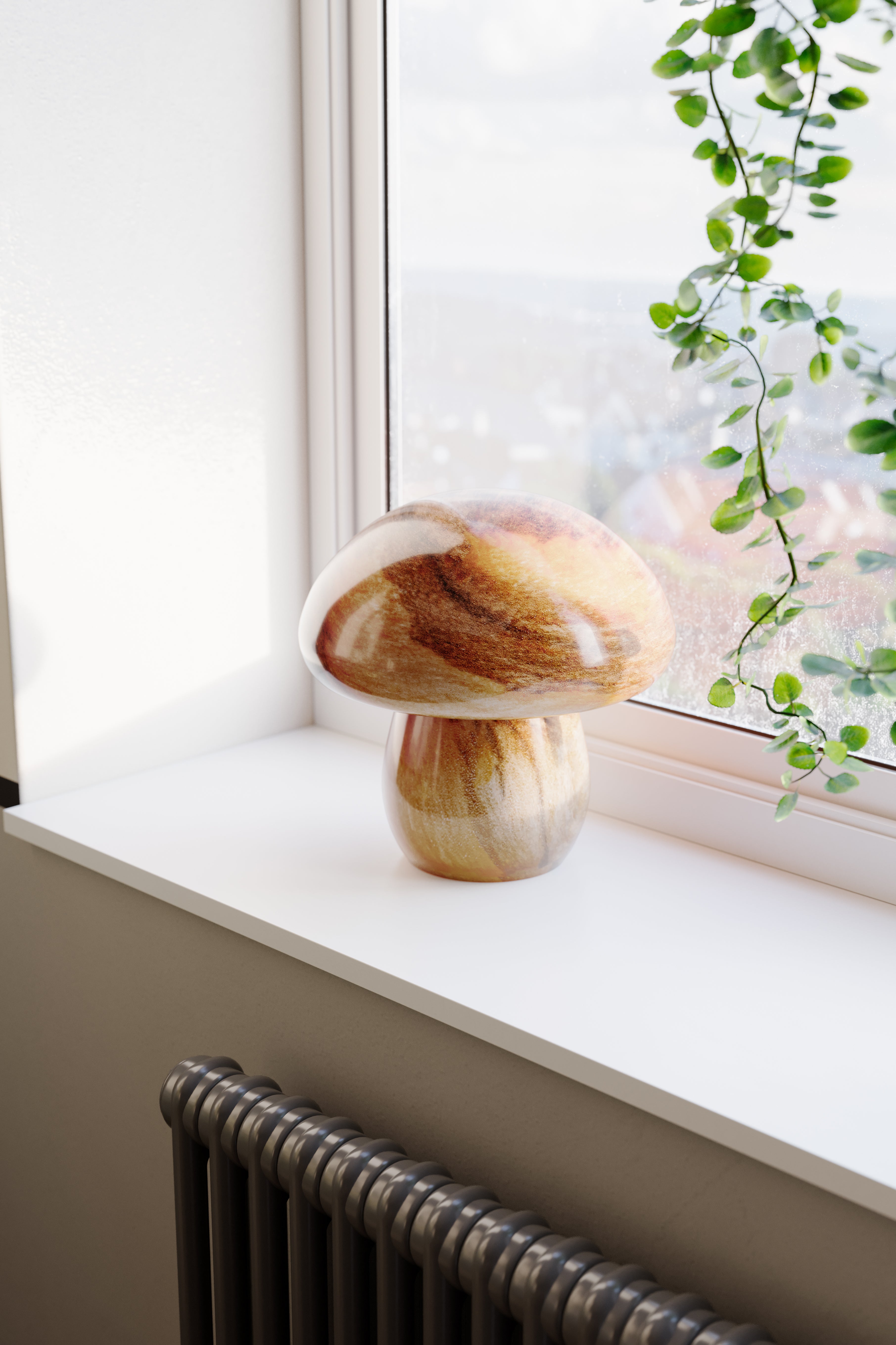Mira Mushroom Bordlampa 30 Natur