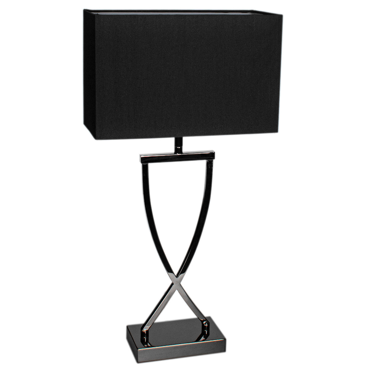 Omega Bordslampa 52 Svartkrom/Svart