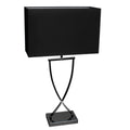 Omega Bordslampa 69 Svartkrom/Svart