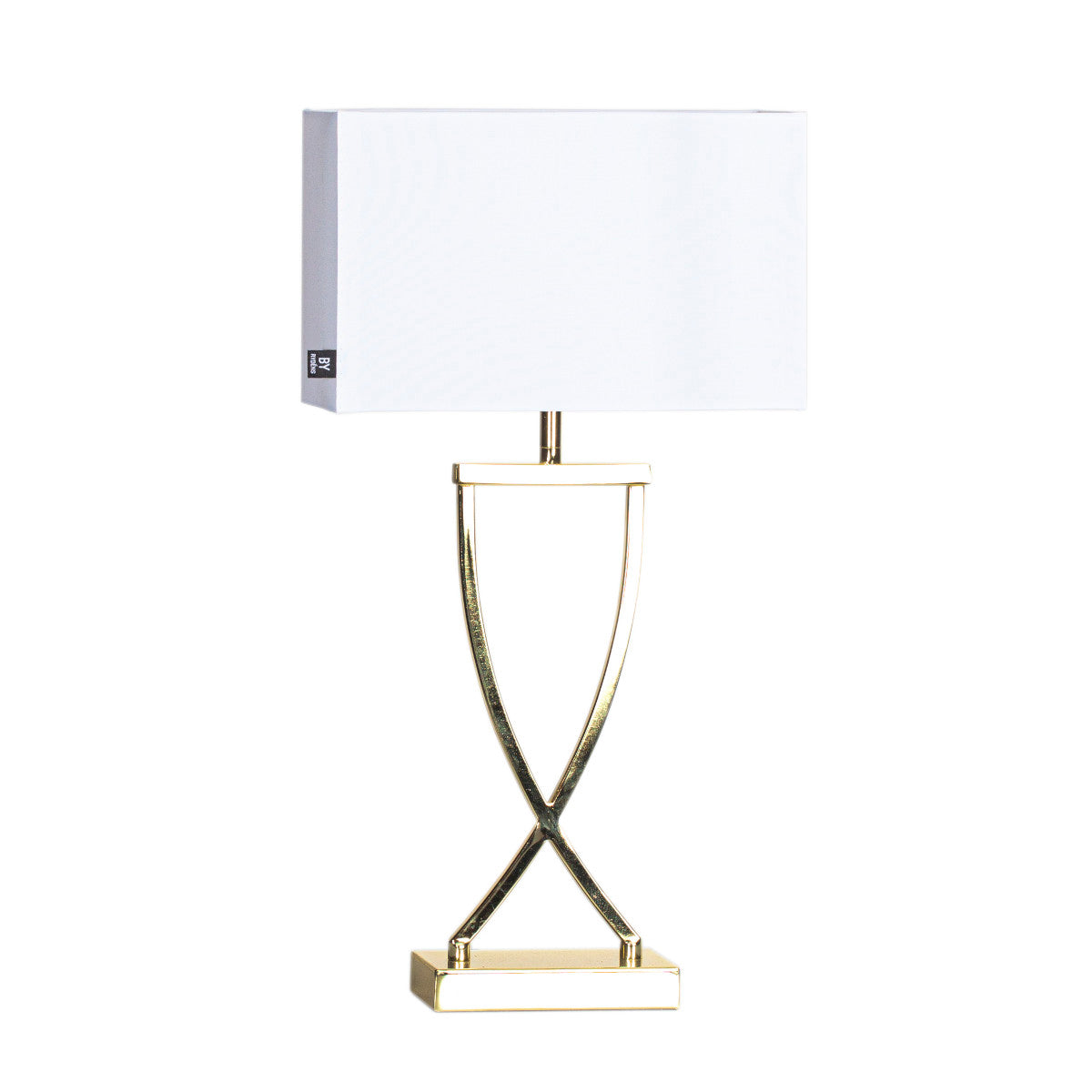 Omega Bordslampa 52 Mässing/Vit