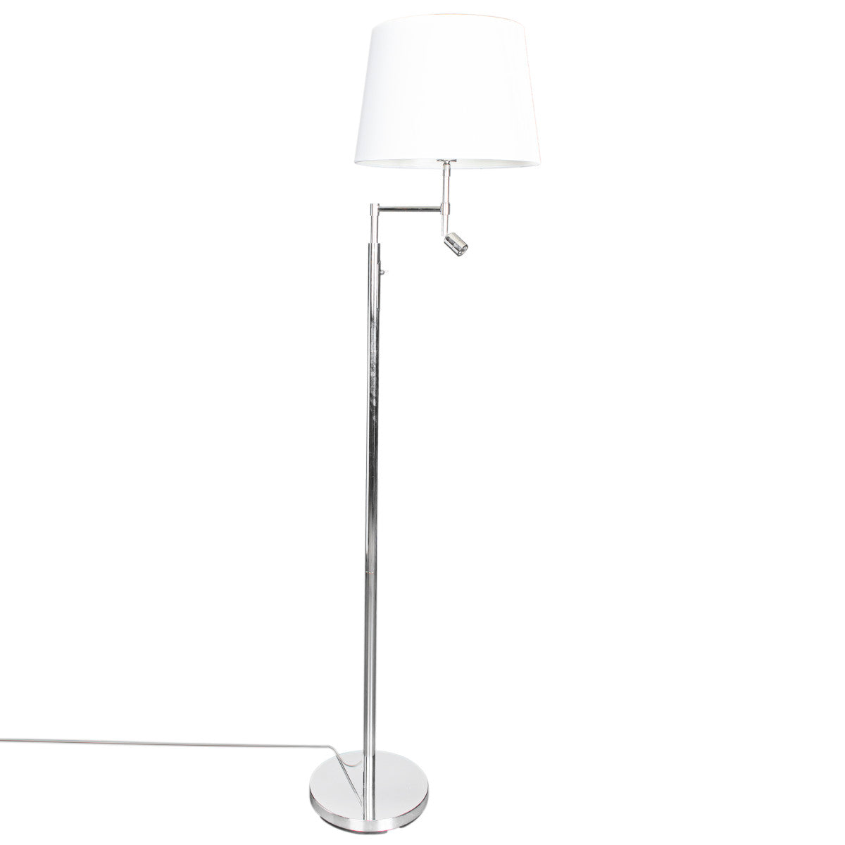 Orlando Golvlampa Krom/Vit