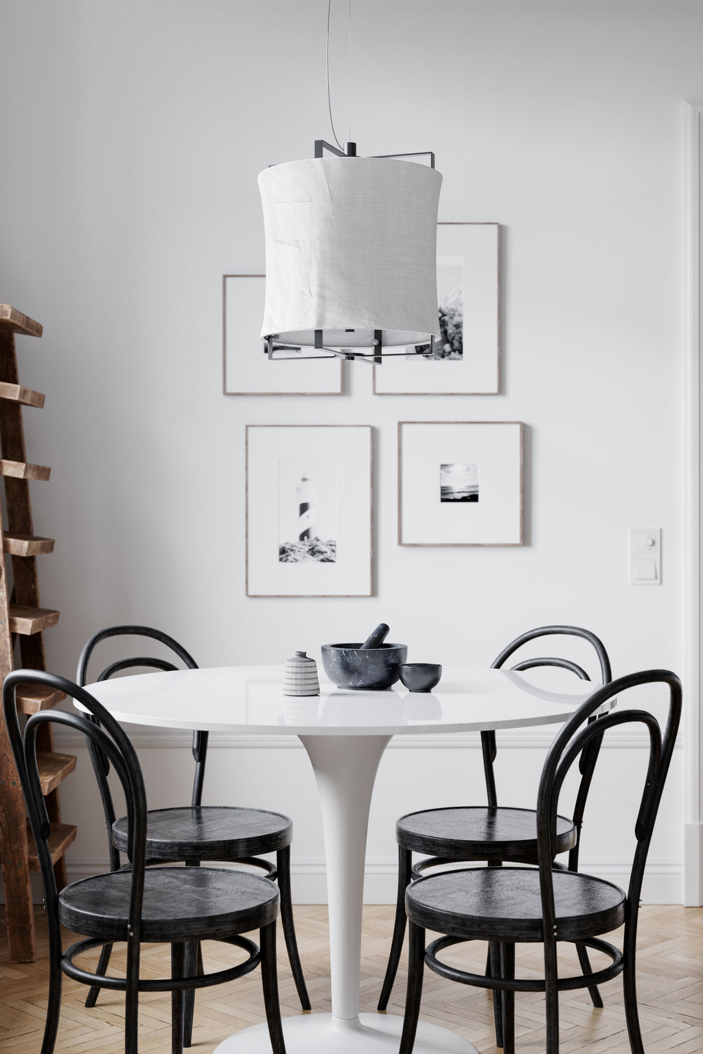 Softy Taklampa Ø35 Vit