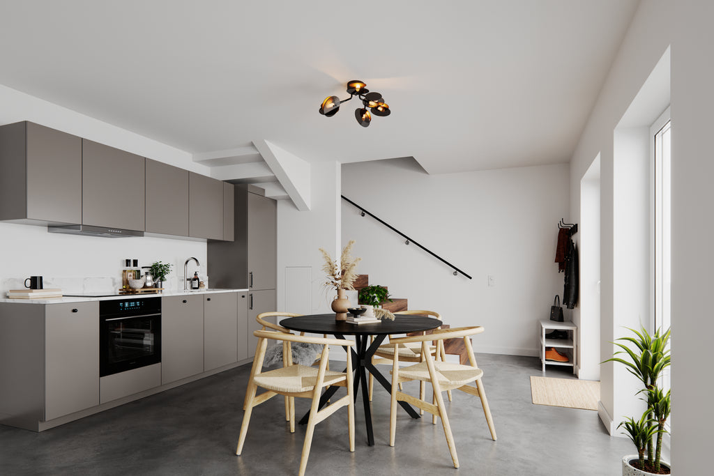 Turno Plafond Ø66 Svart