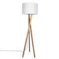 Vega Golvlampa Vit/Ek