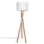 Vega Golvlampa Vit/Ek