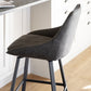 Alison Barstol Mörkgrå/Svart | Rowico Home | 7340126571040 | 117832 | Maessing Interiör