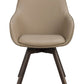Alison Karmstol Beige läder/Brun ek | Rowico Home | 7340126585597 | 118146 | Maessing Interiör