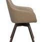 Alison Karmstol Beige läder/Brun ek | Rowico Home | 7340126585597 | 118146 | Maessing Interiör