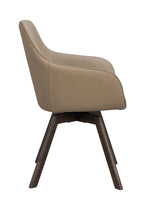 Alison Karmstol Beige läder/Brun ek | Rowico Home | 7340126585597 | 118146 | Maessing Interiör