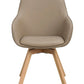 Alison Karmstol Beige läder/Ek | Rowico Home | 7340126585573 | 118144 | Maessing Interiör