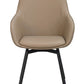 Alison Karmstol Beige läder/Svart | Rowico Home | 7340126585603 | 118147 | Maessing Interiör