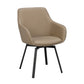 Alison Karmstol Beige läder/Svart | Rowico Home | 7340126585603 | 118147 | Maessing Interiör